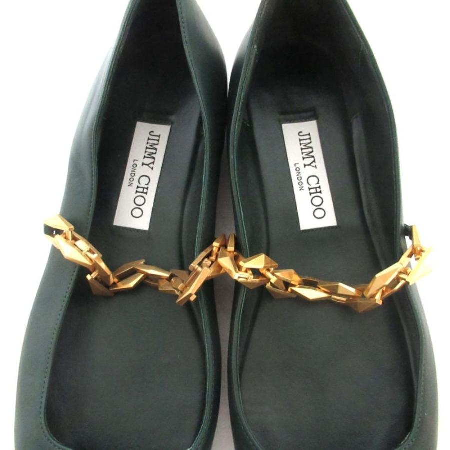 JIMMY CHOO（ジミーチュウ） 美品 23AW JIMMY CHOO Diamond Tilda Flat