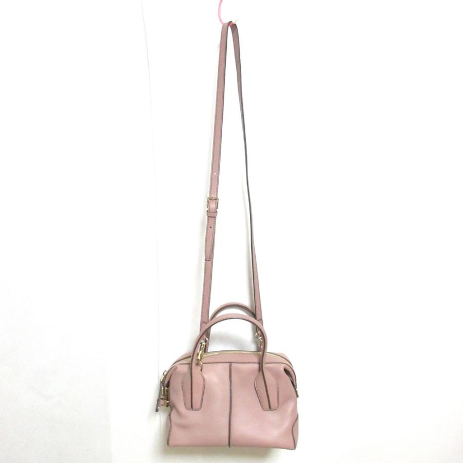 美品 TOD'S トッズ D-Styling Mini カウレザー 2WAY ハンドバッグ