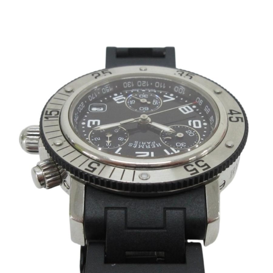 HERMES（エルメス） 美品 クリッパーダイバー クロノグラフ クォーツ