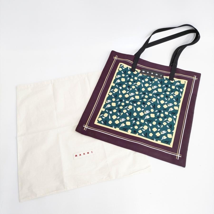 MARNI（マルニ） バンダナトート マルニフラワーカフェ BANDANA TOTE