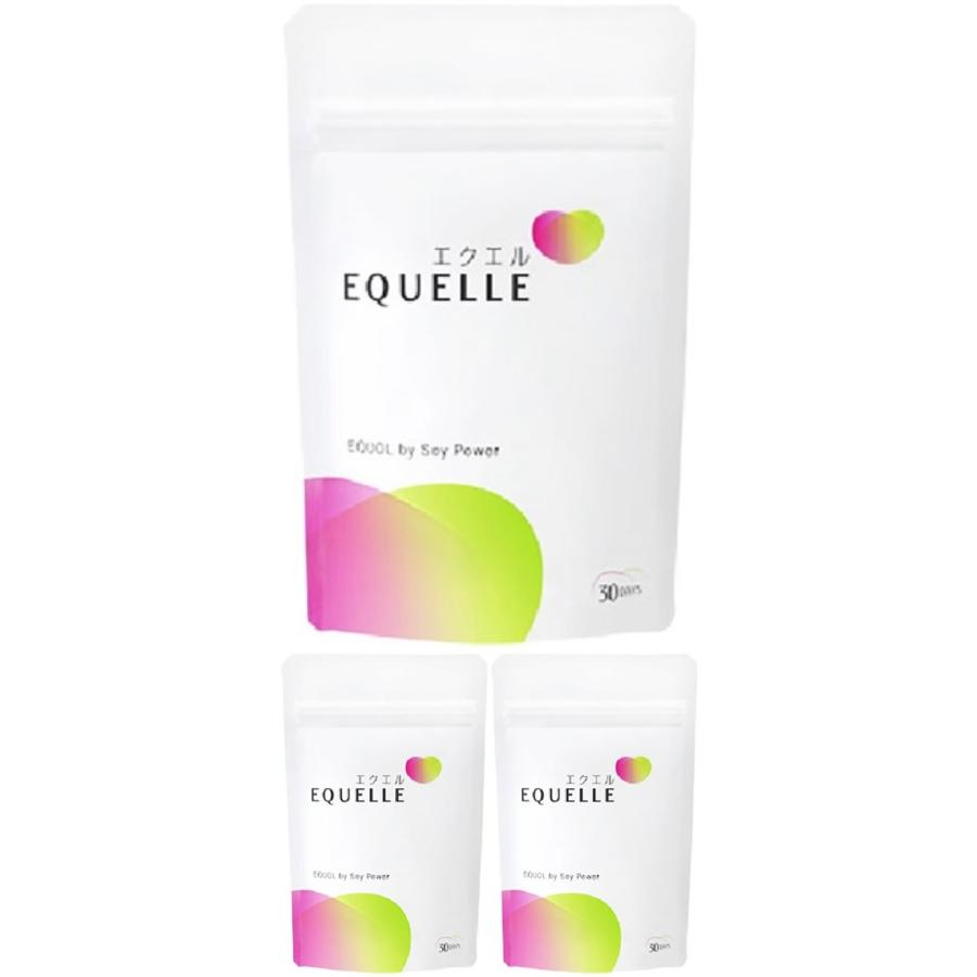 エクエル エクオール10mg配合 パウチ 120粒（30日分目安）3個セット