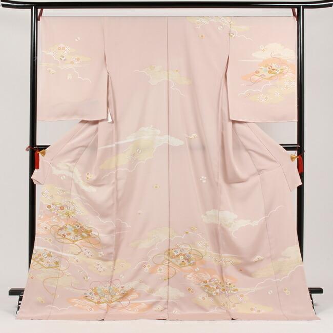 きもの 和 訪問着 正絹 久保耕 久美すがた 未仕立て 特選 型糸目手挿し