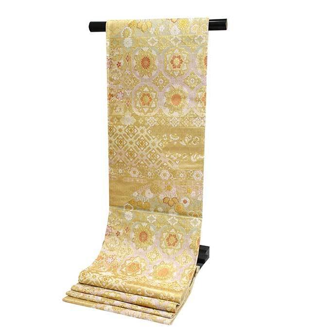 袋帯 単品 絹 仕立て付き フォーマル 礼装 西陣織 大光謹製 ゴールド