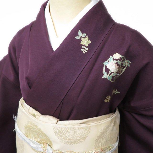 FINAL PRICE ／ 特選 訪問着 着物 中古 金彩 汕頭刺繍 スワトウ 金駒