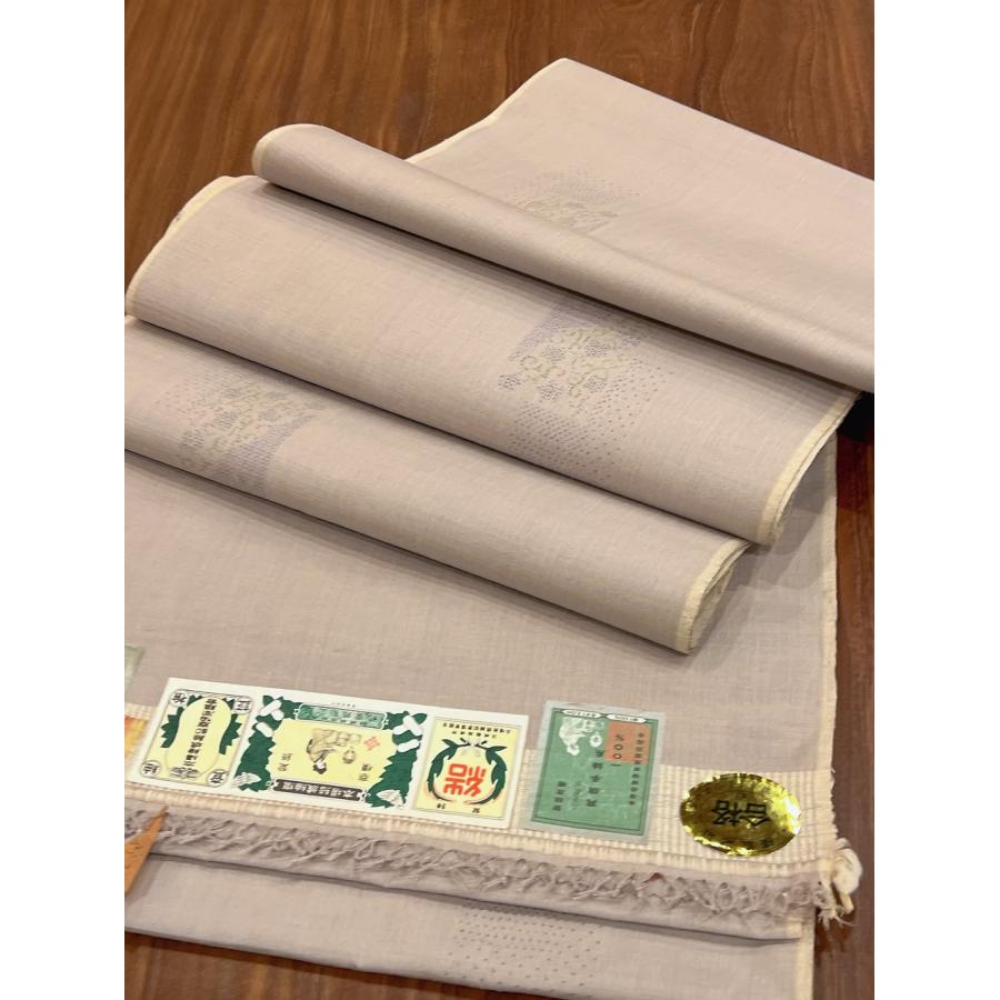 本場 結城紬 100亀甲 色紙重ね 地機 いざり機 平織 真綿糸100% 世界