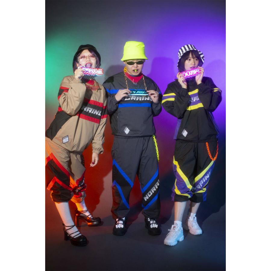 GALFY（ガルフィー） セットアップ メンズ 野良犬 プリント ナイロン