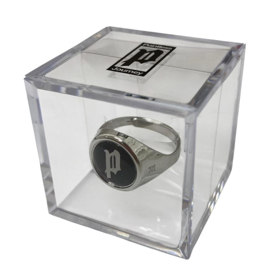 値下げ】Pointless Journey TOY RING P シルバー×ブラック (渋谷神南店