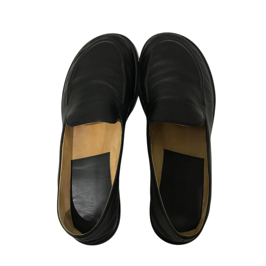 THE ROW（ザ ロウ） 【CANAL LOAFER】 レザーローファー ブラック
