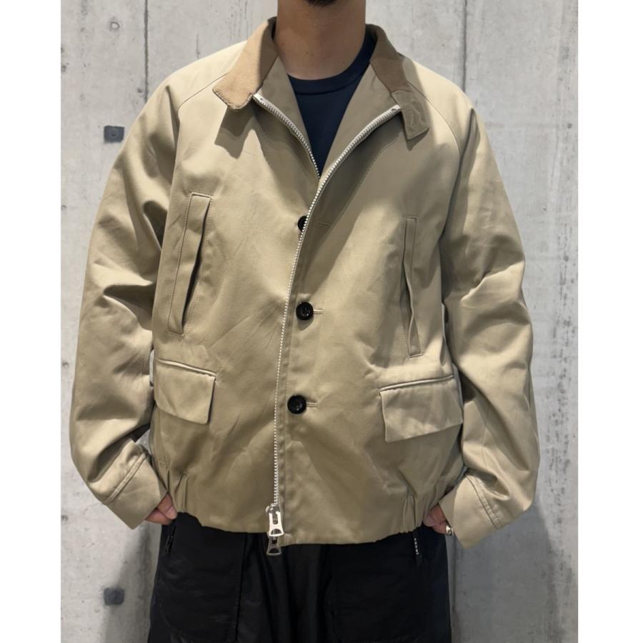 sacai（サカイ） sacai 25SS Cotton Chino JacketスイングトップZIP