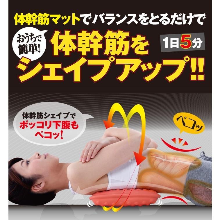 体幹筋シェイプバランスマット 器具 ストレッチ 体幹 ダイエット