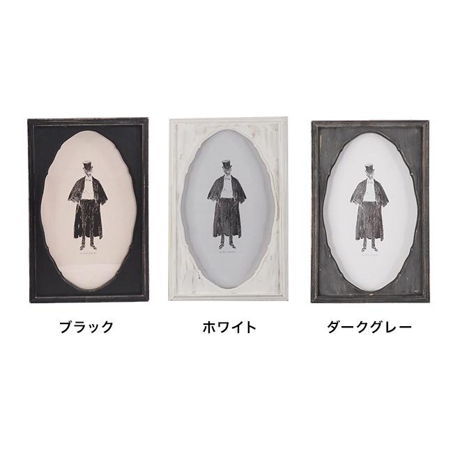 クラシックオーバルフレーム M(木製 壁掛けフレーム アンティーク 風