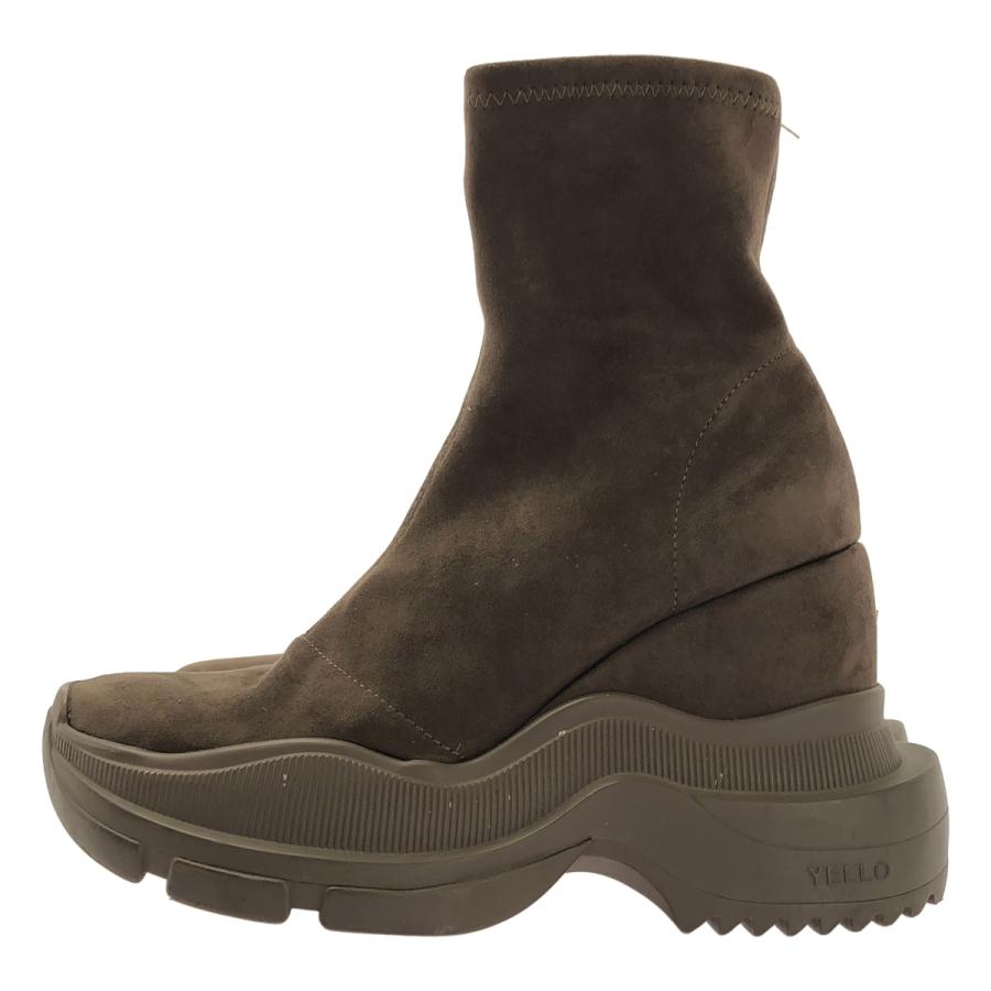 YELLO / イエロ SNEAKER SHORT BOOTS ロゴ ショート ブーツ : KLD