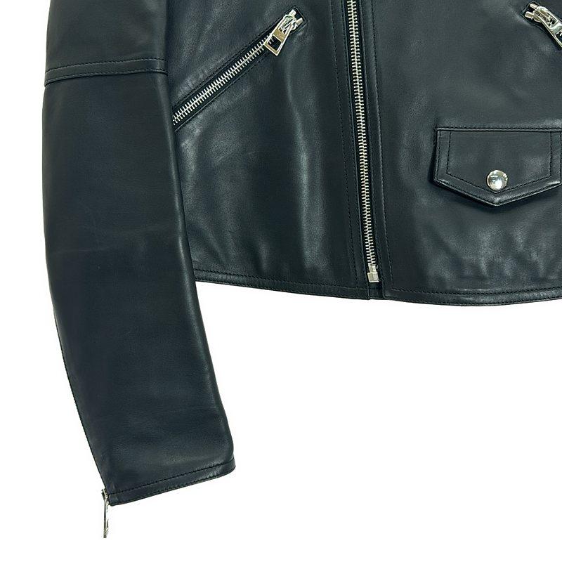 LOEWE（ロエベ） | レザー ダブル ライダースジャケット | 36