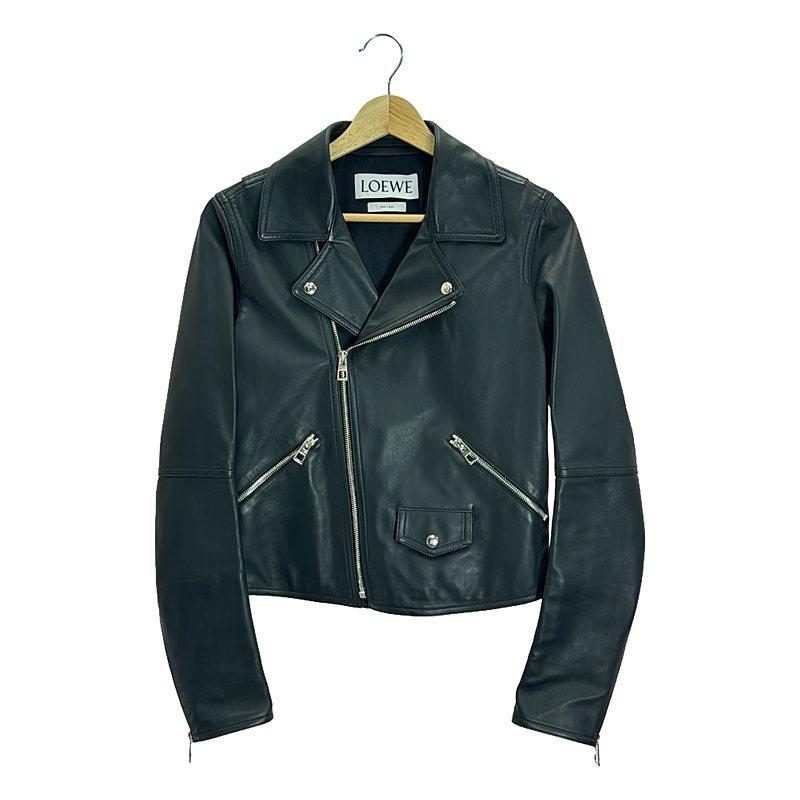 LOEWE（ロエベ） | レザー ダブル ライダースジャケット | 36