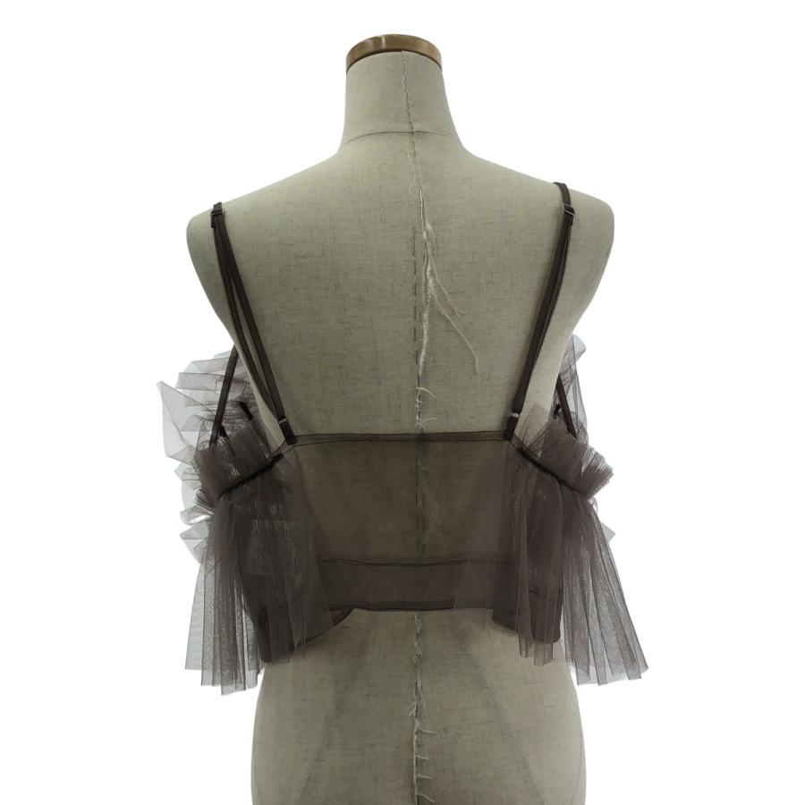 Chika Kisada 【美品】 Chika Kisada / チカキサダ | tulle cami top
