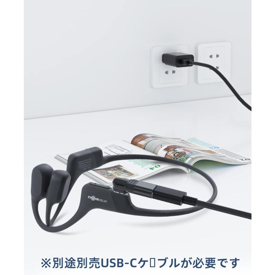 Shokz USB充電ケーブル マグネット式充電ケーブル 骨伝導イヤホン 磁気