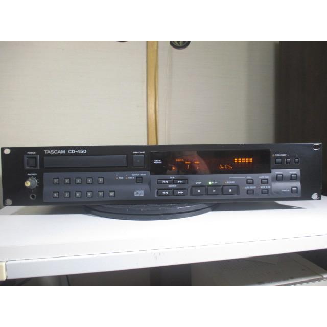 TASCAM CD-450 〓 タスカム(TEAC)の業務用上位クラスのCDプレーヤー