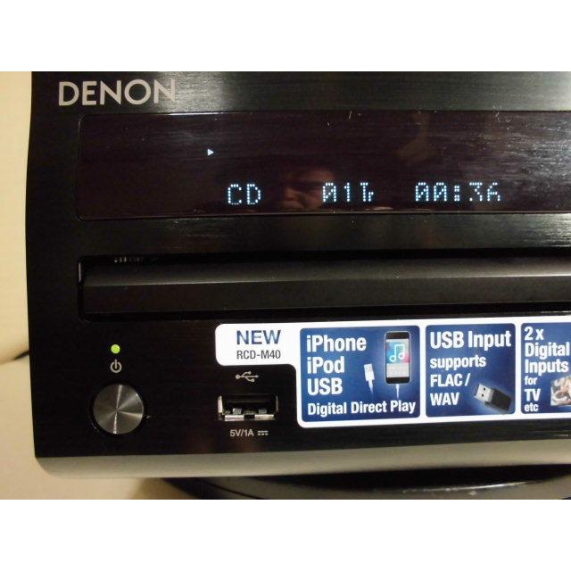 DENON（デノン） DENON RCD-M40-B 〓 至高ながら残念？15年製デノンの