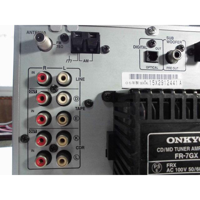 ONKYO（オンキヨー） ONKYO FR-7GX 〓 オンキョーの人気シリーズ CD,MD