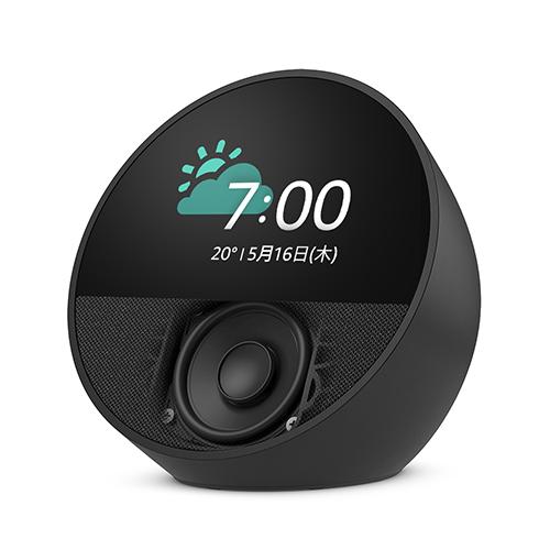 新品未開封】Amazon Echo Spot ブラック 保護フィルム付き Amazon