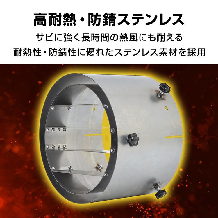 風向調節器 上下 ルーバー スポットヒーター ジェットヒーター 角度