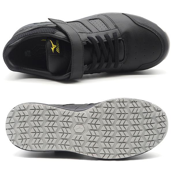 MIZUNO（ミズノ） 安全靴 メンズ レディース 靴 スニーカー ベルクロ