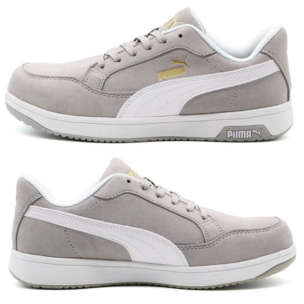 PUMA（プーマ） スニーカー メンズ 靴 黒 ブラック 安全靴 作業靴 屈曲