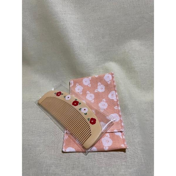 つげ櫛 ケース付 椿油 和柄 日本製 : 京都アルファ - 通販 - Yahoo