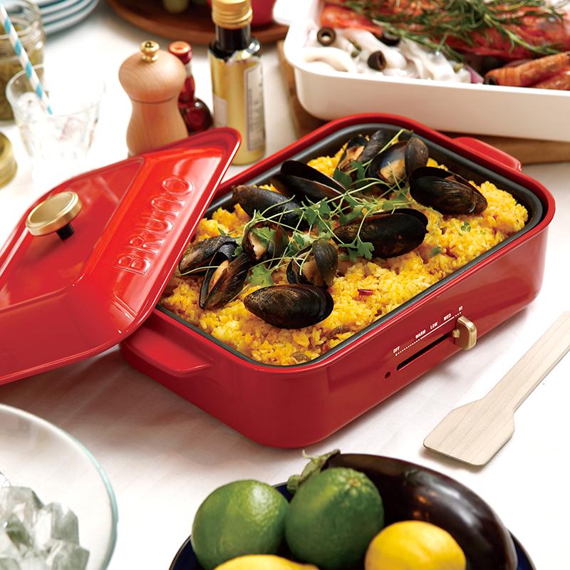 BRUNO（ブルーノ） 深鍋セット ホットプレート コンパクトホット