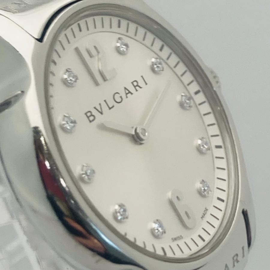 BVLGARI（ブルガリ） 【美品】ブルガリ ソロテンポ 10Pダイヤ 腕時計