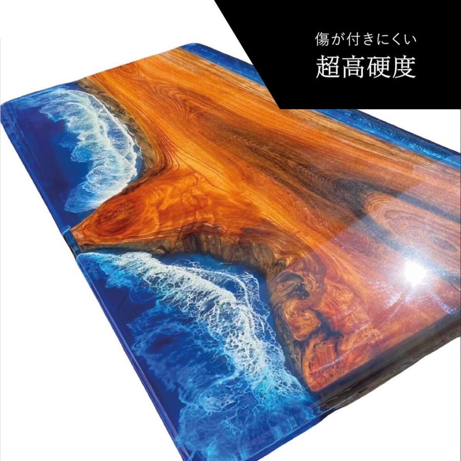 フローレスレジン 高性能エポキシ樹脂 4kg(主剤3kg・硬化剤1kg)レジン