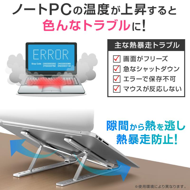 ノートパソコンスタンド パソコンスタンド ノート PCスタンド 多機能