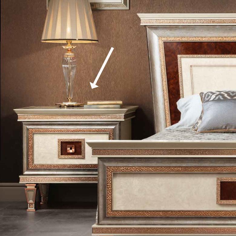 イタリア ナイトテーブル サイドチェスト ドルチェビータ アレド