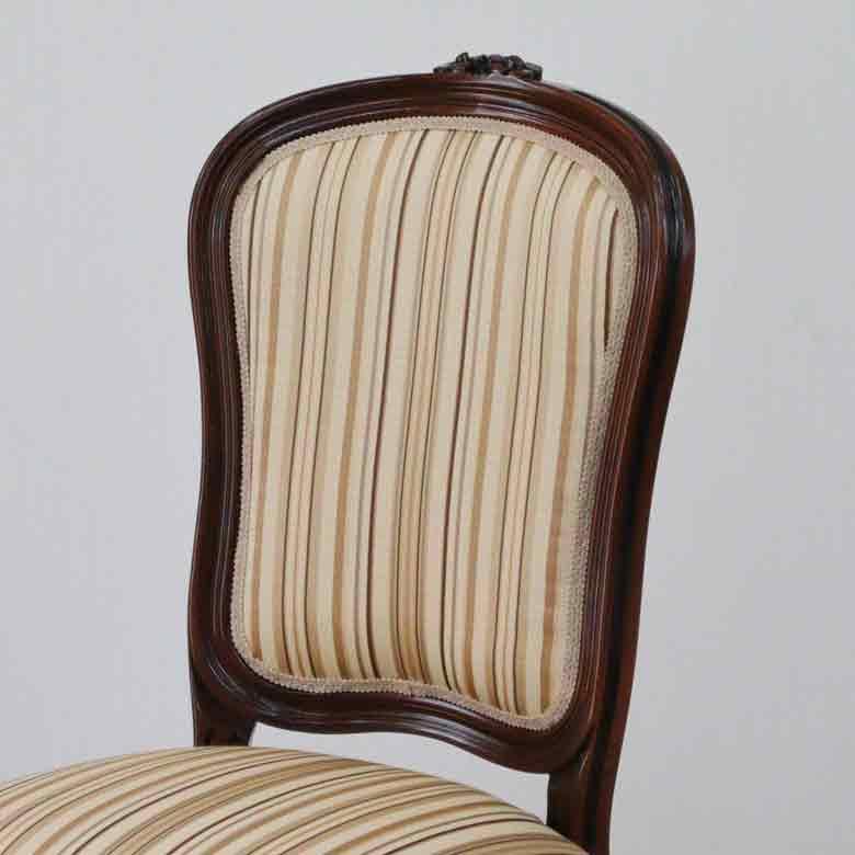 ダイニングチェア イタリア 木製 猫脚 完成品 椅子 チェア ヴェローナ