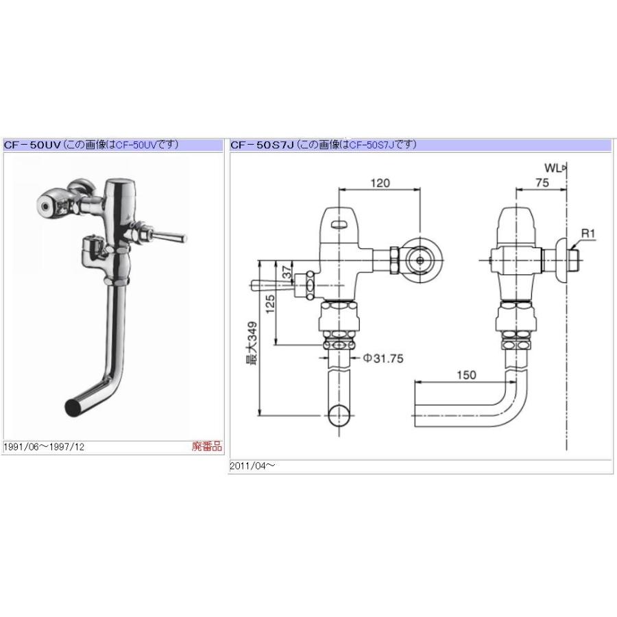 LIXIL（リクシル） LIXIL(INAX) 一般用フラッシュバルブ(節水形) CF