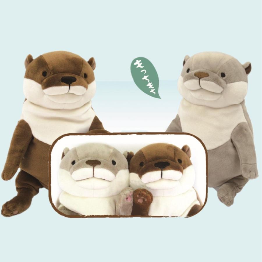 もちかわうそ M ぬいぐるみ カワウソ モリサカグローバル : HONDA