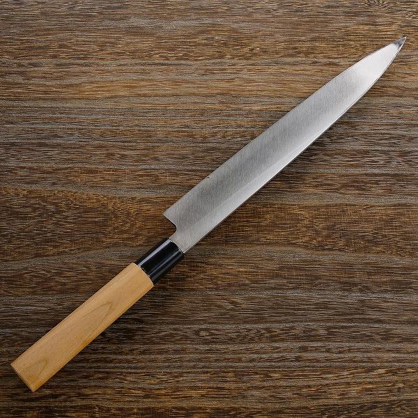 名入れ無料 柳刃包丁 刺身包丁 270mm 銀三ステンレス 家庭用 釣り 日本