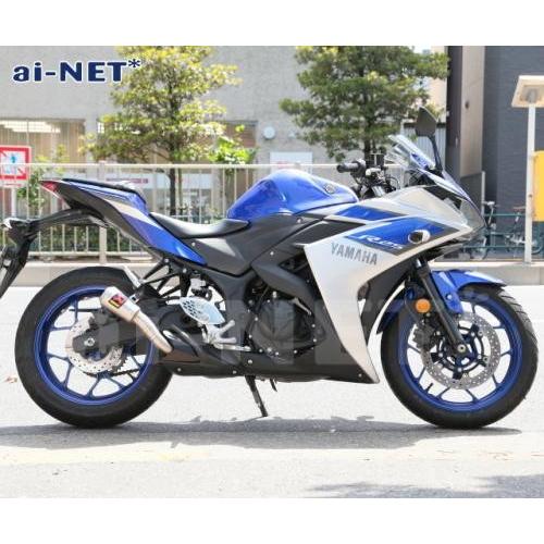 在庫有 日本製 AKRAPOVIC/アクラポビッチ YZF-R25 YZF-R3 MT-25 MT-03