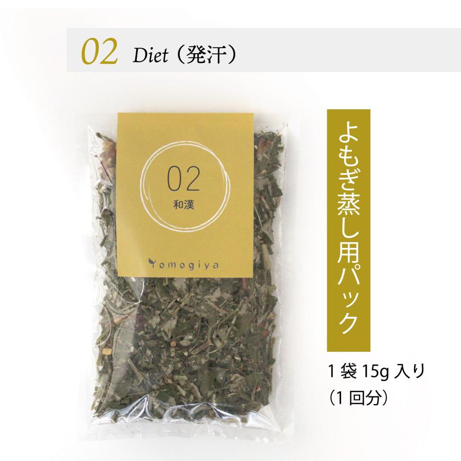 よもぎ蒸し よもぎパック 温活よもぎ家 和漢よもぎパック02ダイエット1