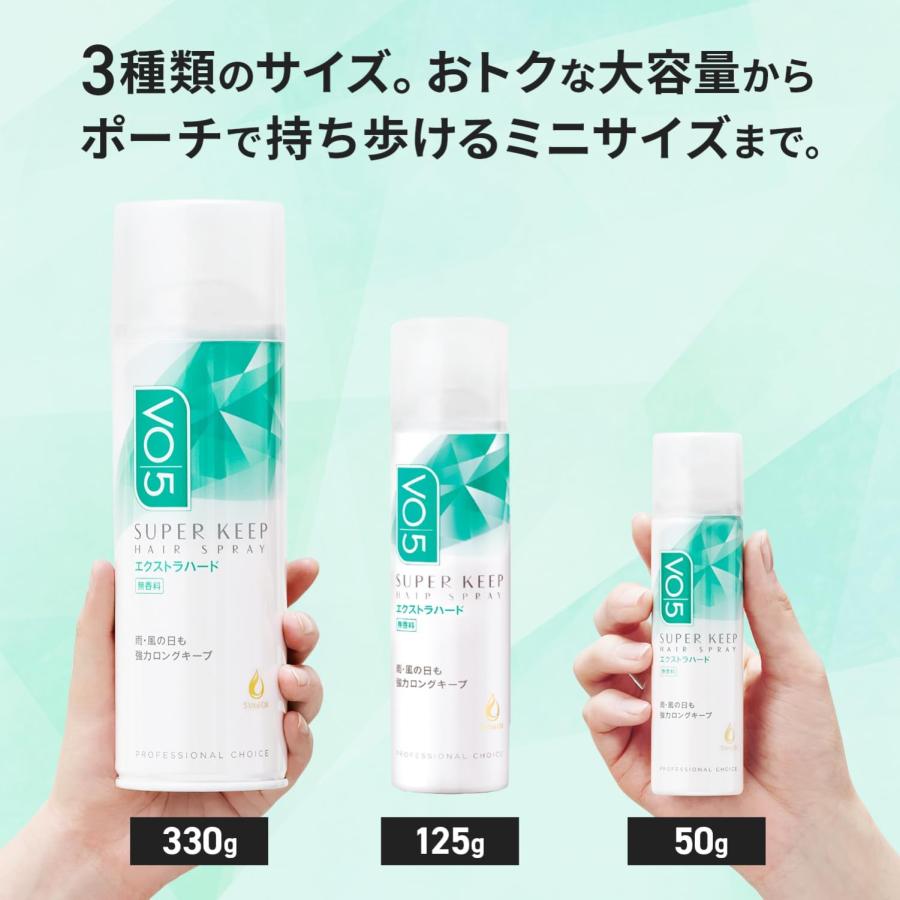 no3（NUMBER THREE） VO5 スーパーキープ ヘアスプレー [エクストラ