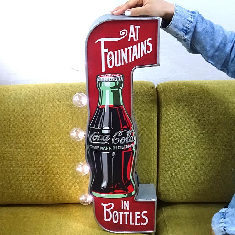Coca Cola（コカコーラ） マーキーサインライト Coca-Cola ガレージ