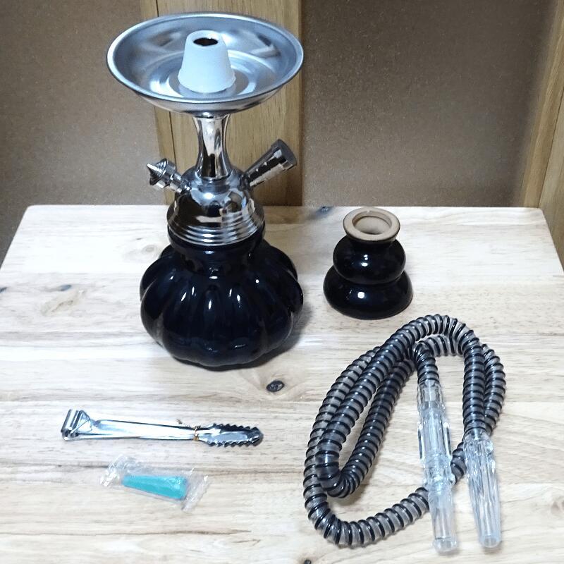 タバコ 水パイプ オニキス シーシャ 喫煙具 水たばこ シガレット 柘