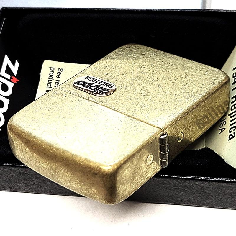 ZIPPO（ジッポー） ライター 1941 復刻レプリカ ユーズド加工 真鍮