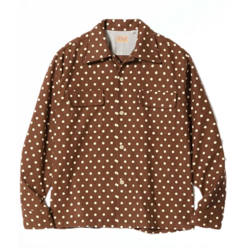 STYLE EYES Flannel Sports Shirt “POLKA DOT” 50's スタイルアイズ
