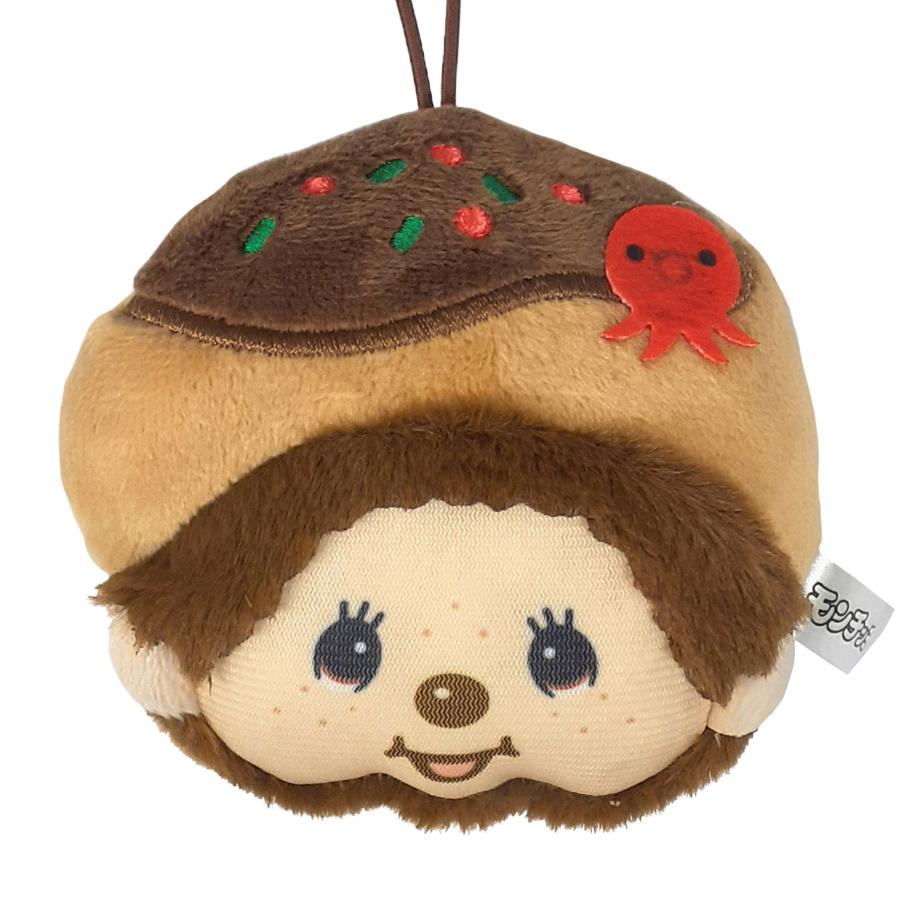 ご当地 モンチッチ フェイスマスコット 大阪限定 たこ焼き Monchhichi