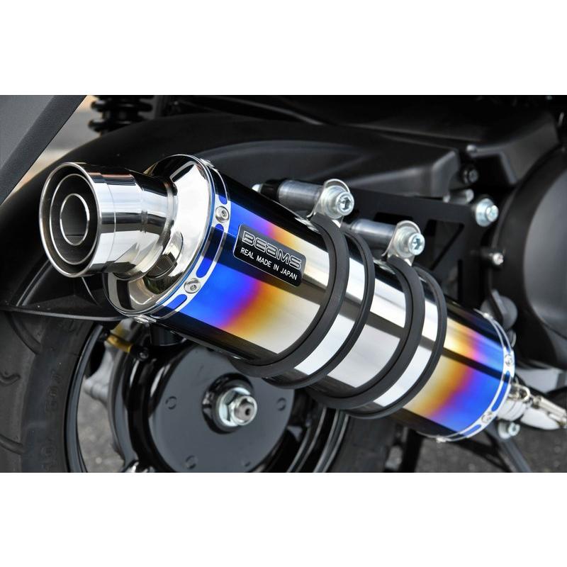 BEAMS（ビームス） R-EVO マフラー ヒートチタン 政府認証 BMS-R