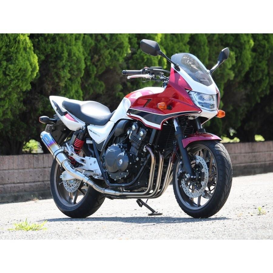 CB400SF・SB（2BL-NC42） Sラウンド チタン焼き色タイプ スリップオン