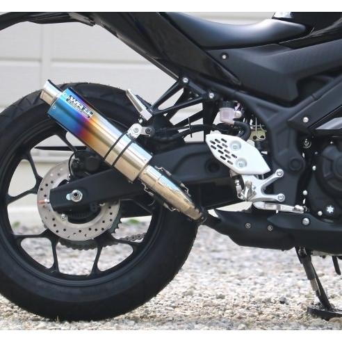 S.O.Vショートオーバルタイプサイレンサー 焼き色チタン仕様 WR'S