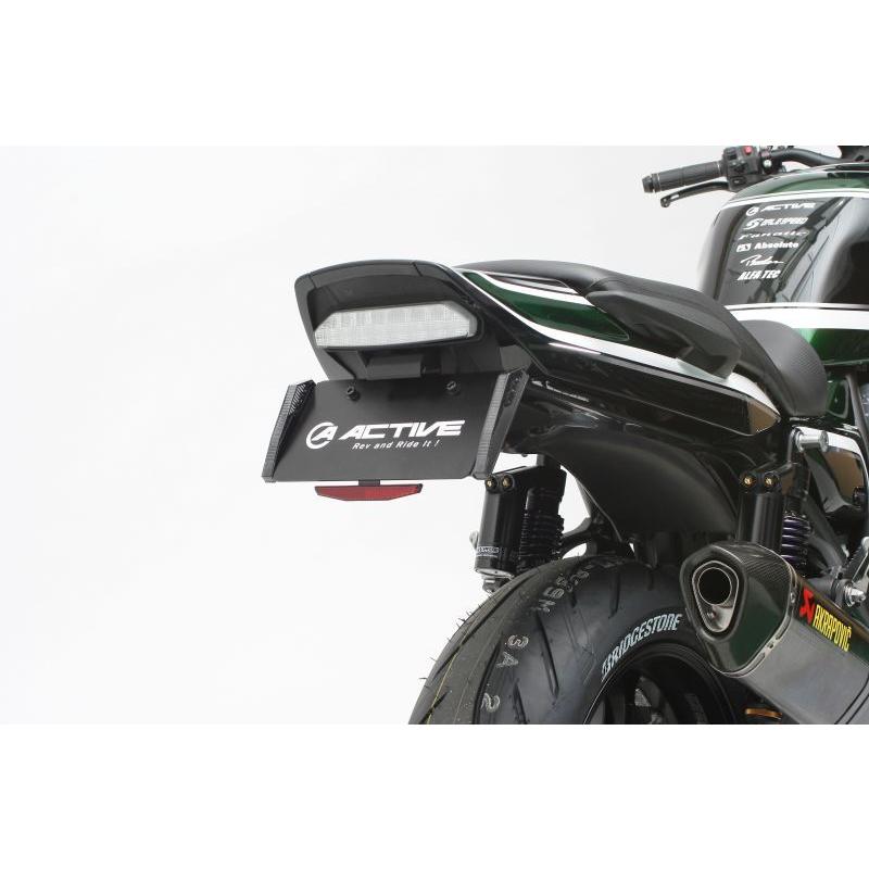 LEDナンバーサイドウインカー ストレート スモークレンズ ACTIVE