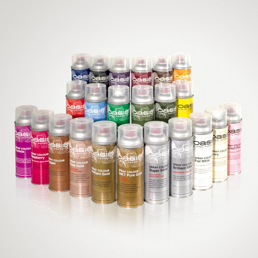 オアシス オアシスカラースプレー ＃18 ピュアゴールド 400ml D